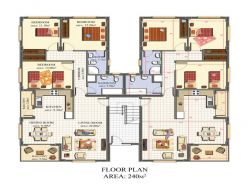120 sq mtr  Double Bedrooms